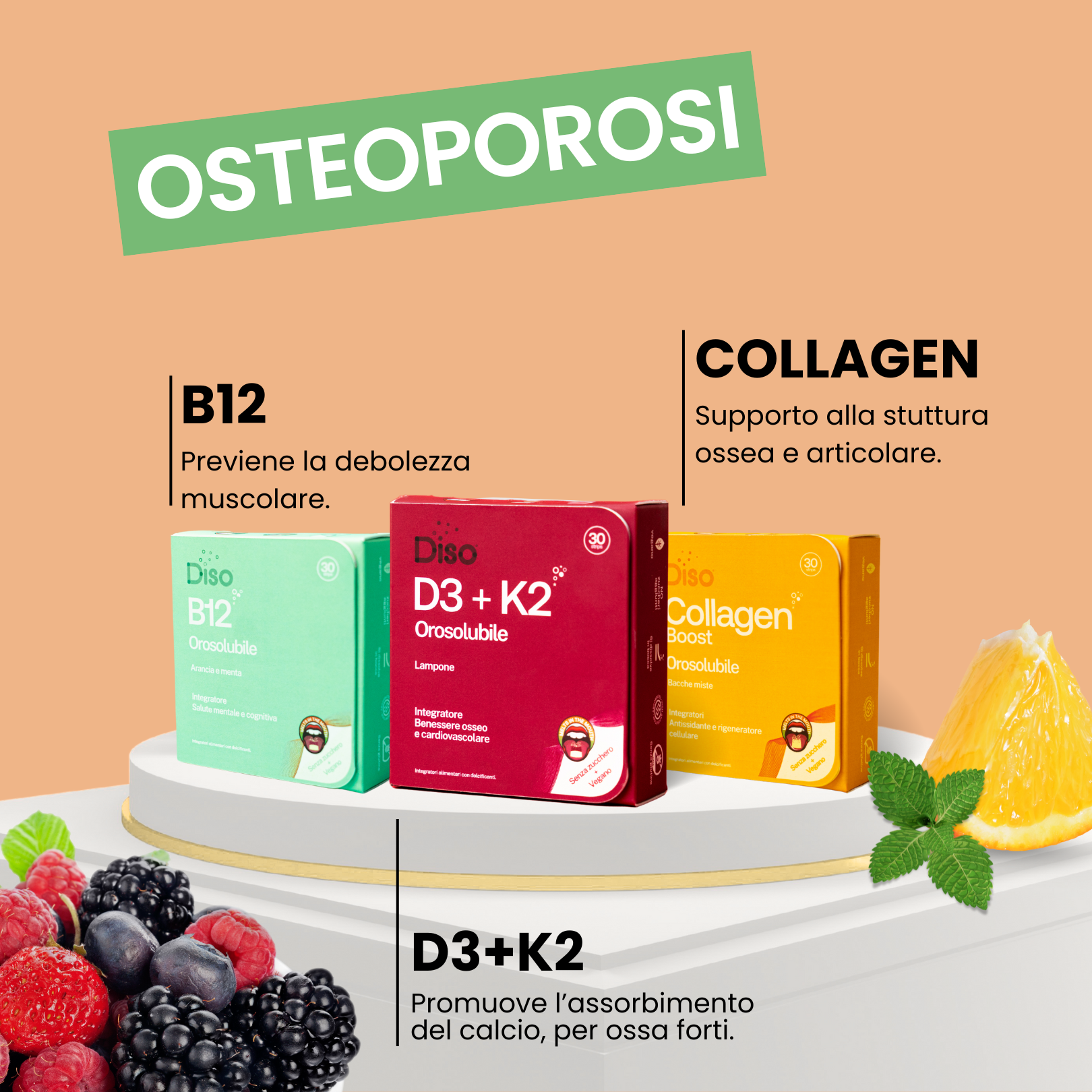 Osteoporosi - Forza e protezione per le tue ossa