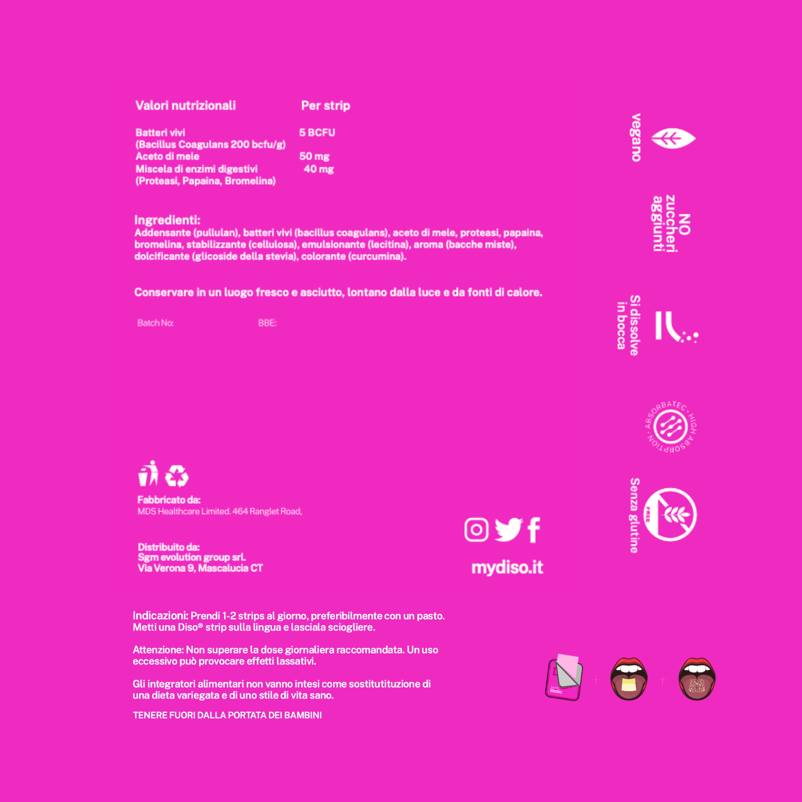 Biotic - Benessere Intestinale - 30 Strips